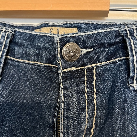 EARL brand Denim Jean Shorts 12 - Picture 6 of 6